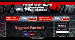 Desktop Screenshot of england-supporters.com