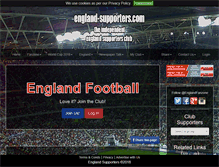 Tablet Screenshot of england-supporters.com